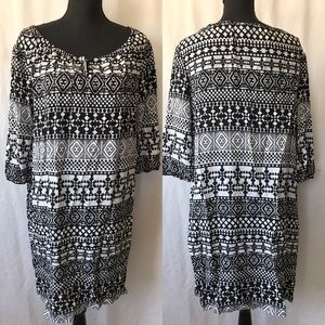 Mossimo 3/4 sleeve sundress cocktail dress